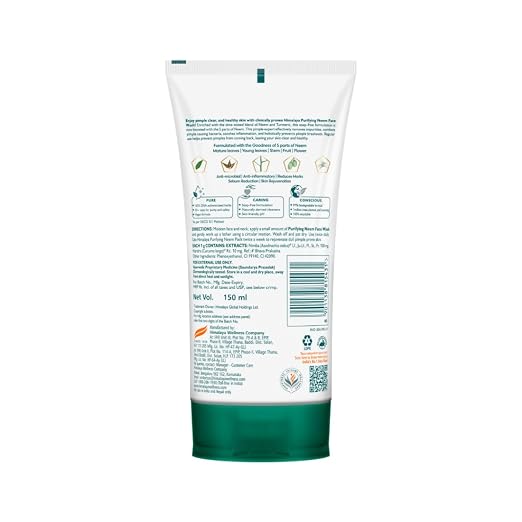 Himalaya Purifying Neem Face Wash, 150 ml