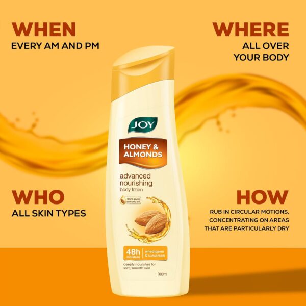 oy Honey & Almonds Advanced Nourishing Lightweight Summer Body Lotion 300ml